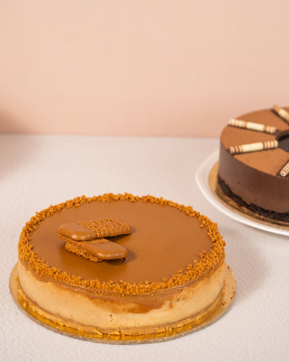 Biscoff Baked Cheese Cake (*contains egg*)