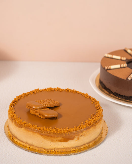 Biscoff Baked Cheese Cake (*contains egg*)