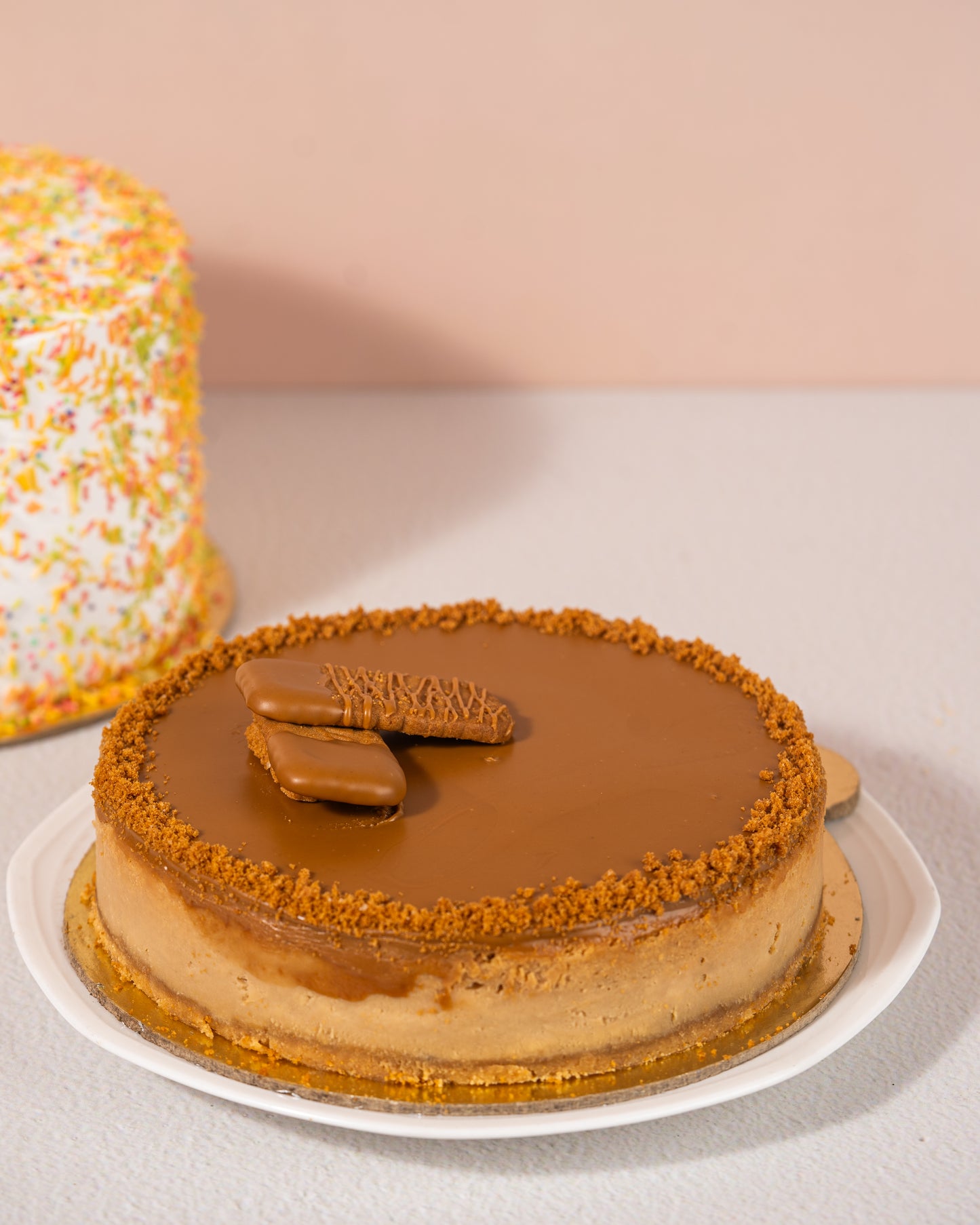 Biscoff Baked Cheese Cake (*contains egg*)