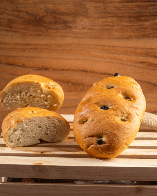 Herbs & Olive Focaccia Bread