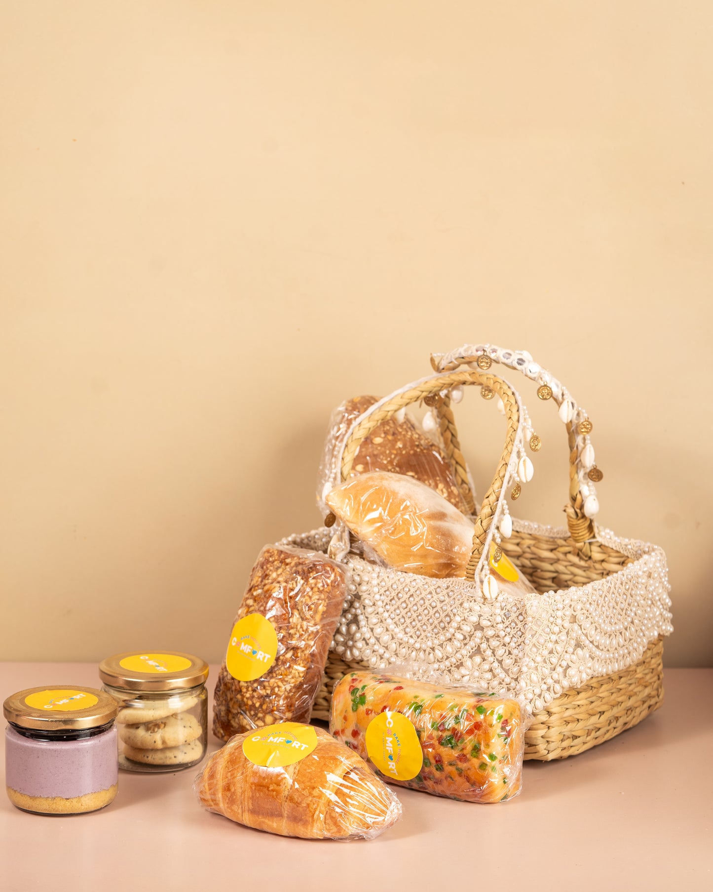 Jute Basket Hamper