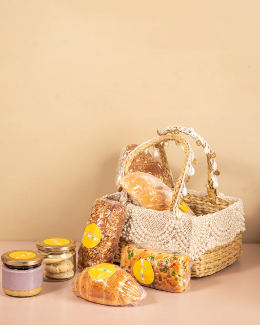 Jute Basket Hamper