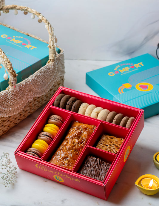 Assorted Hampers with Jute Box 1