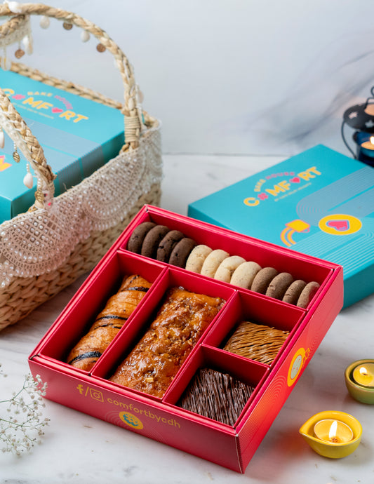 Assorted Hampers with Jute Box 2