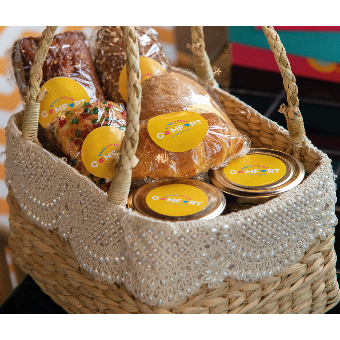 Jute Basket Hamper